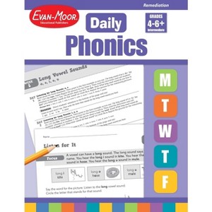 Daily Phonics, Grade 4 - 6 + Teacher Edition - by  Evan-Moor Educational Publishers (Paperback) - 1 of 1