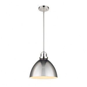 Elk Home Somerville 1 - Light Pendant in  Polished Nickel - 1 of 3
