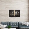 Grand Chandelier Black I by James Wiens Unframed Wall Canvas - iCanvas - 2 of 4