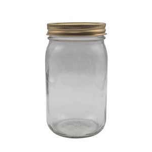 Anchor Hocking Tecnocap Wide Mouth Canning Jar - Case of 12 - 32 oz - 1 of 1