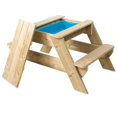 picnic table sandpit