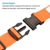 Unique Bargains Travel Luggage Adjustable Buckle Outdoor Bag Suitcase Belts 2in1 Set - 3 of 4