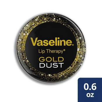 Vaseline Gold Dust Lip Tin Floral - 0.6oz