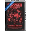 Trends International Netflix Stranger Things: Season 5 (2025) - All Friends Welcome Framed Wall Poster Prints - 3 of 4