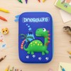 Wrapables Large Capacity EVA Hard Shell 3D Pencil Case, Pencil Storage Box for Stationery Tools, Dinosaurs - 3 of 4