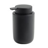 3pc Bathroom Accessory Set Black - Allure Home Creations: Includes Tray, Tumbler, Hand Wash-Compatible - 2 of 4