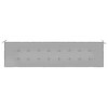 vidaXL Garden Bench Cushion Gray Oxford fabric (100% polyester) - 4 of 4