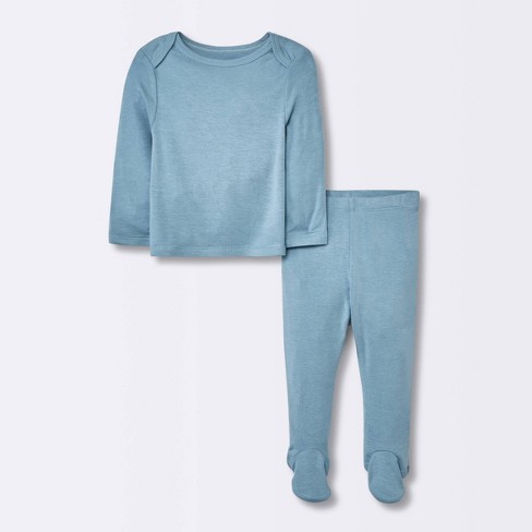 Modal Solid Color Kids Pajamas, Baby Modal Pajama Set, Toddler Soft Pajama  Setpowder Blue, Mint, Dark Blue, Navy -  Canada