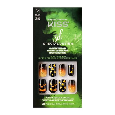 Kiss Halloween Special Design Fake Nails - Spooky Season - 28ct