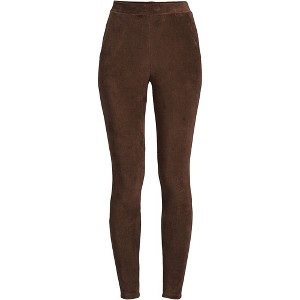 Lands' End Women's Sport Knit High Rise Corduroy Leggings - 1 of 4