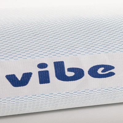 Vibe Smart Edge Multi-Position Gel Infused Memory Foam Pillow, Standard Size