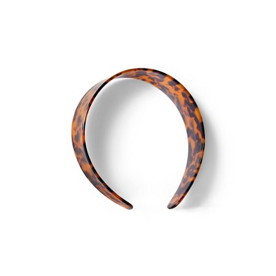 Acrylic Headband - Sandy Liang x Target Brown