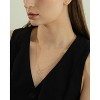 Bearfruit Jewelry Sterling Silver 18k Gold Plated Aria Clover Necklace - 3 of 4