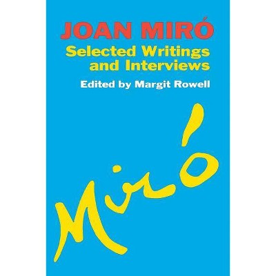 Joan Miro - by  Margit Rowell (Paperback)