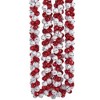72.0 Inch Red/White Bell Garland Jingle Tree Wreath Decor Tree Garlands - 2 of 2
