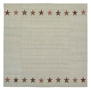 Abilene Star Shower Curtain 72x72 VHC Brands - 1 of 4