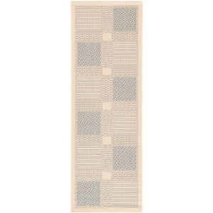 Courtyard CY1928 UV & Stain Resistant Non-Shedding Power Loomed Indoor/Outdoor Rugs - Safavieh - 1 of 4