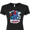 Women's - Marvel - Friendly Neighborhood Spider-Man Suits Fitted Graphic T-Shirt - 2 of 3