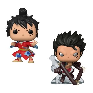 Funko Pop! 2 Pack One Piece: Luffytaro #921 & Snake Man Luffy #1266 - 1 of 3