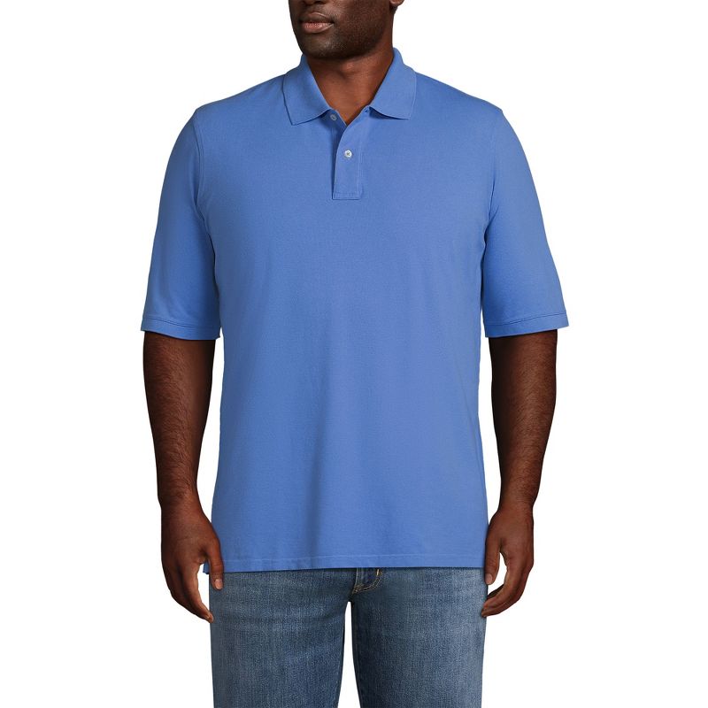 Lands' End Men's Short Sleeve Comfort-First Mesh Polo Shirt, 1 of 5