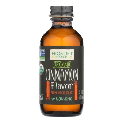 Frontier Co-Op Organic Cinnamon Flavor Non-Alcoholic - 2 oz
