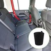 Unique Bargains Car Trash Can W/ Hook Hanging Front Rear Seats Cotton Trash Bin 1 Pc - image 2 of 4