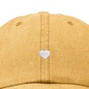 Dalix Heart Embroidered Cotton Summer Outdoor Baseball Cap Dad Hat Womens - 2 of 4