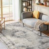 Area Rug Washable Medallion Rug Non Slip Non Shedding Traditional Floor Carpet Foldable Low Pile Thin Soft Distressed Accent Rug for Living Room - 3 of 4