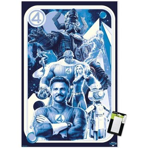 Trends International Marvel Fantastic Four: First Steps (2025) - Blue Group Unframed Wall Poster Prints - 1 of 4