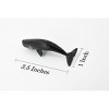Collectible Wildlife Gifts | Sperm Whale, Rubber Animal, Realistic Toy Figure, Model,   Hand Painted, Gift,       3 1/2"           CH411 BB108 - 2 of 4