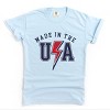 Simply Sage Market USA Lighting Bolt Garment Dyed Tee - 2 of 4