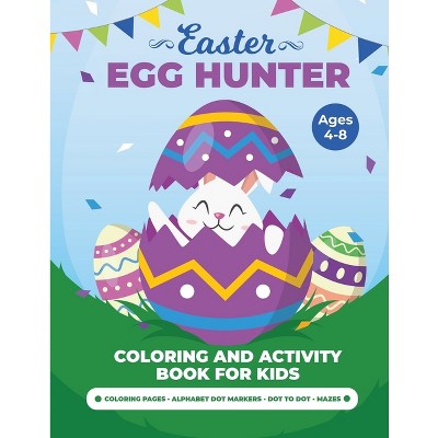 Egg Hunter Ages 4-8 - Large Print by  Laura Bidden (Paperback)
