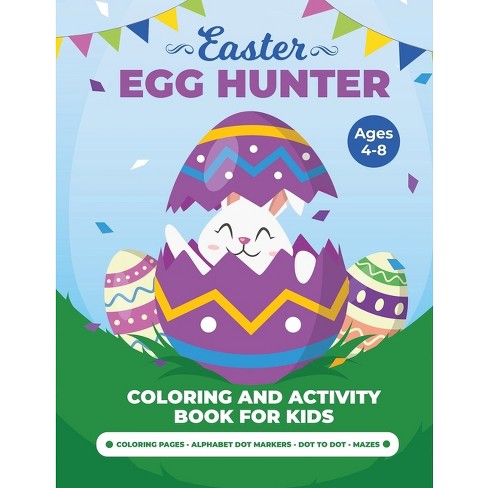 Easter Activity Book for Kids Ages 4-8