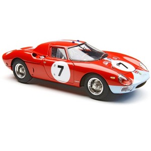 Ferrari 250 LM RHD #7 "12 Hours of Reims" (1964) Limited Edition to 1500 pieces Worldwide 1/18 Scale Diecast Model Car by CMC - 1 of 4