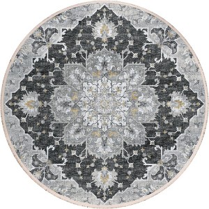 Dalyn Marbella MB3 Midnight Area Rug - 8' x 8' Round - 1 of 3
