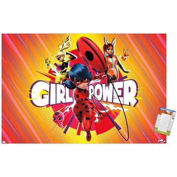 Trends International Miraculous - Girl Power Unframed Wall Poster Prints