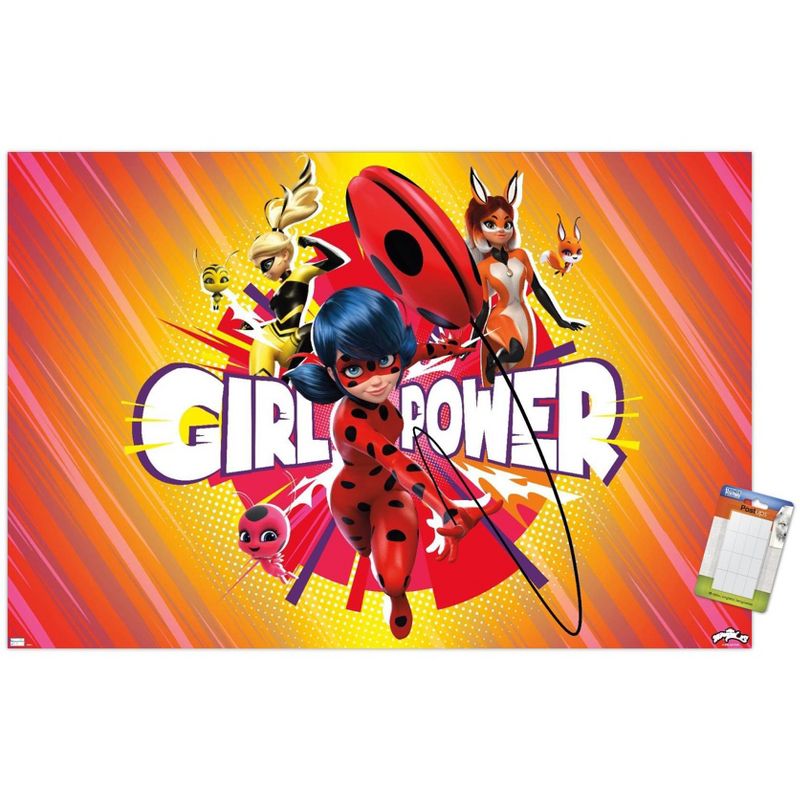 Trends International Miraculous - Girl Power Unframed Wall Poster Prints, 1 of 7