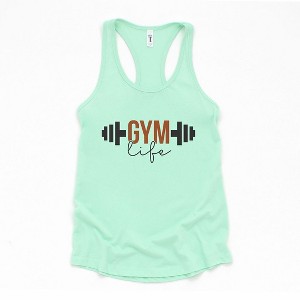 Simply Sage Market Women's Gym Life Racerback Tank - 1 of 4