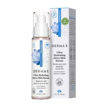 derma e Ultra Hydrating Dewy Skin Face Serum - 2 fl oz