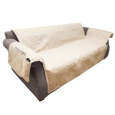 Pet Adobe Waterproof Couch Cover - 111" x 76", Tan