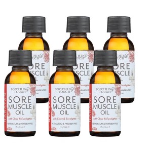 Soothing Touch Sore Muscle Oil Clove and Eucalyptus - Case of 6/1 fz - 1 of 4