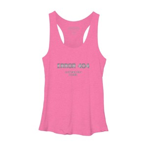 Women's Design By Humans Error 404 Costume not found, Halloween Design By InfaredDesigns Racerback Tank Top - 1 of 3