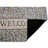 Stupell Industries Pussywillow Welcome Pattern Printed Outdoor Door Mat, design by Tim Coffey, 18"x30" - 2 of 4
