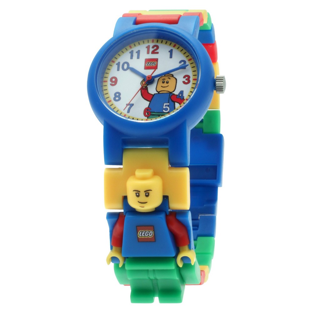 UPC 812768020189 product image for Lego Classic Kids Minifigure Interchangeable Links Watch - Multicolor, Toddler U | upcitemdb.com