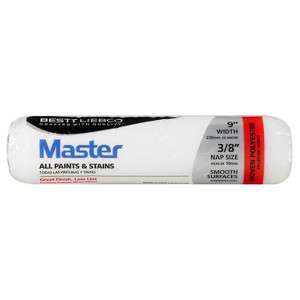 Master 9" x 3/8" Woven Roller Cover: Cotton Paint Applicator, Paint Roller Cover, Garage & Hardware Tool - 1 of 1