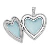 Black Bow Jewelry Sterling Silver 24mm Breast Cancer Awareness Heart Locket - 4 of 4