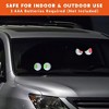 Joyfy 3 Packs Halloween Outdoor Decorations Flashing Peeping Eyes Lights with Timer for Halloween Party Outdoor Indoor Yard Lawn Garden Decoration - 3 of 4