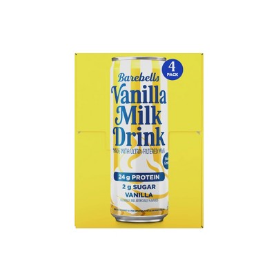 Barebells Vanilla Milk Sports Drink - 4pk/11 fl oz