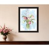 HomeRoots Flourish Black Framed Print Wall Art - 2 of 4