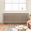 vidaXL MDF Radiator Cover 80.7" - 3 of 4